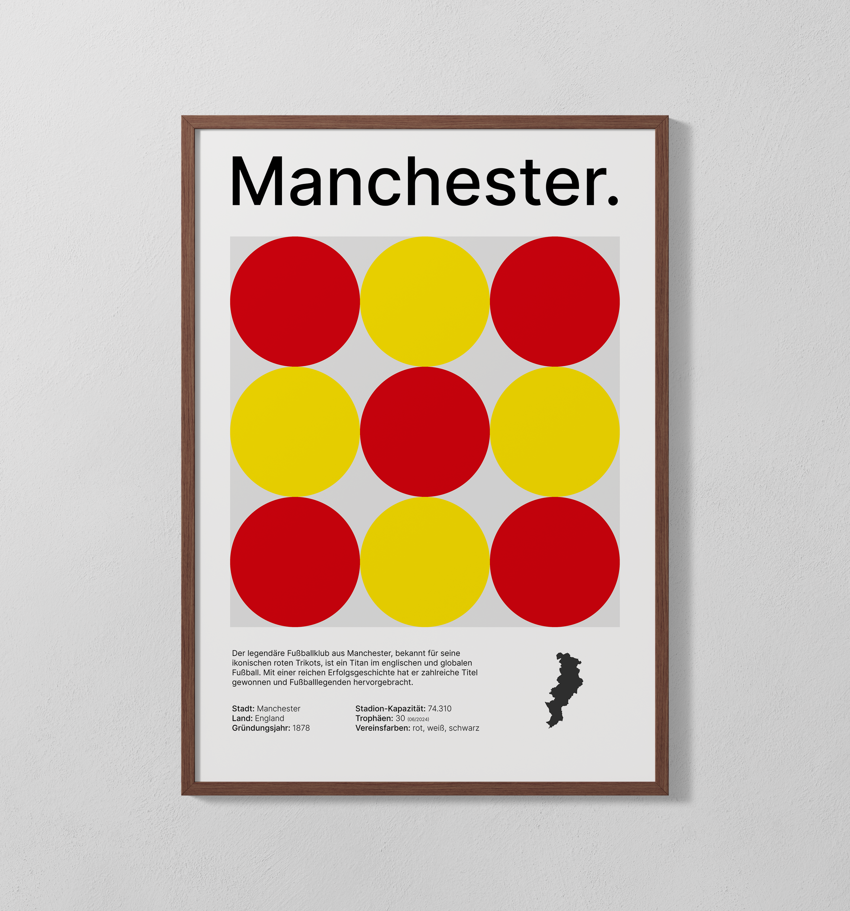 Manchester rot | Poster